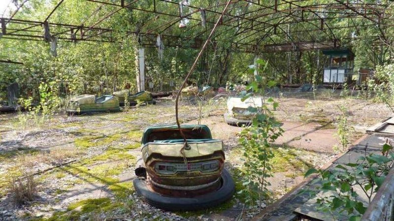 18. Заброшенный аттракцион, Чернобыль, Украина