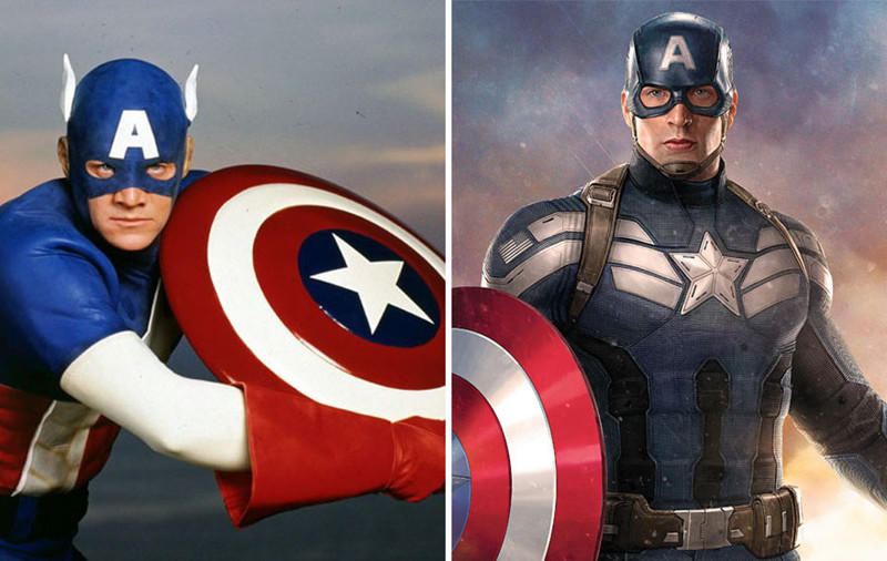 Капитан Америка, 1990 и 2016