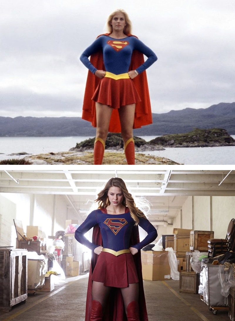Супергерл , 1984 и 2015 