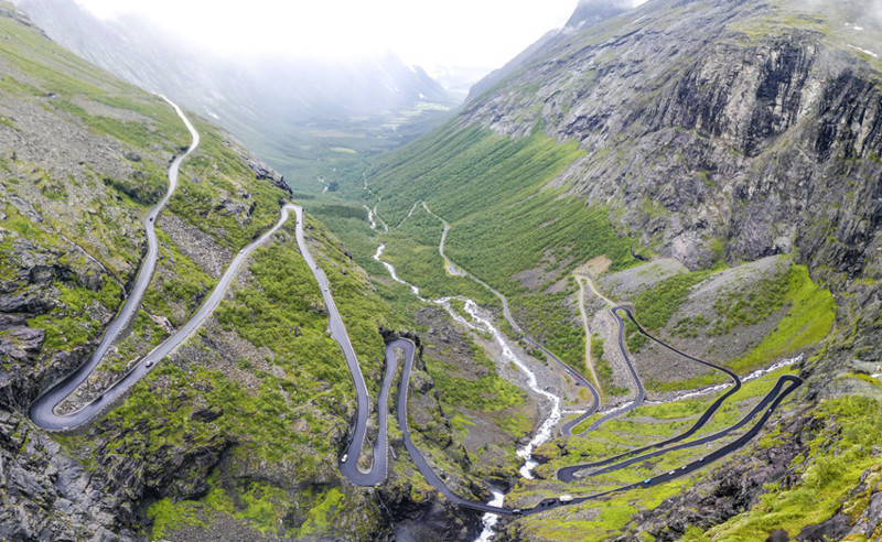 Дорога троллей, Норвегия 