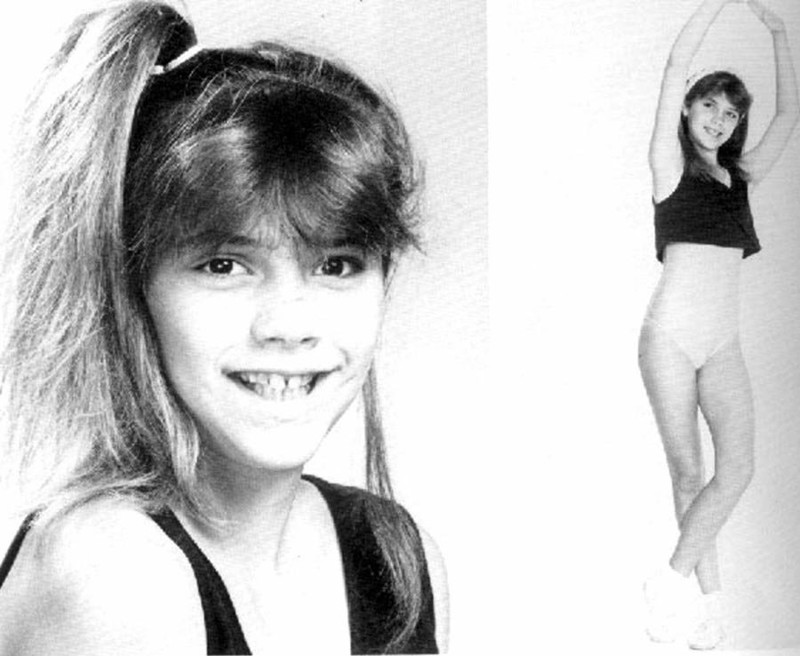 14. Виктория Адамс (Бекхэм) в 12 лет. 1986 год.