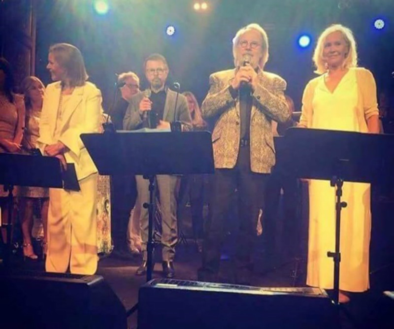 Легендарная ABBA воссоединилась спустя более чем 30 лет