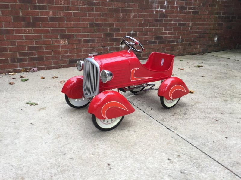 1935 Murray Steelcraft Red Racecar