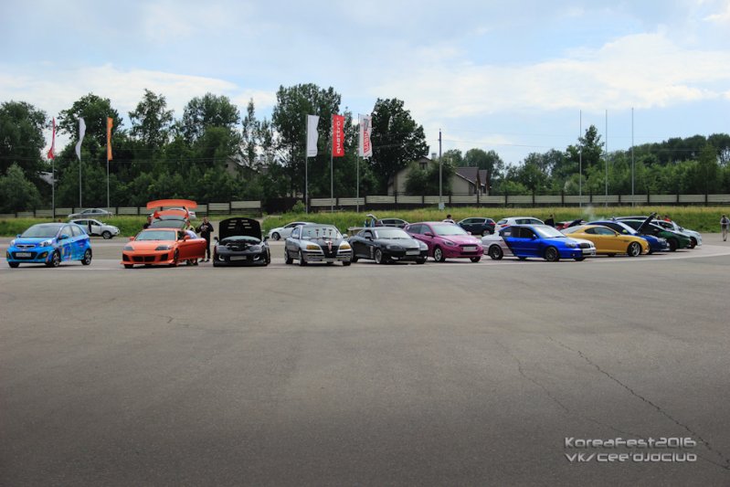 Первый всероссийский фестиваль корейских автомобилей