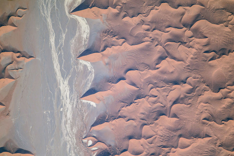 Пустыня Намиб на юго-западе Африки, 26 марта 2016.