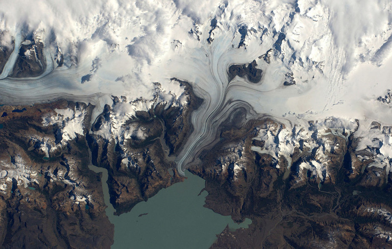 Ледовые поля Южной Патагонии.