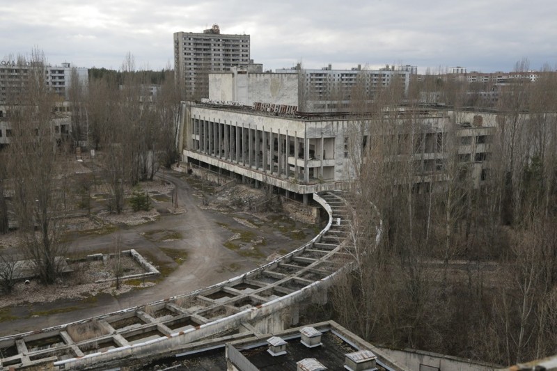 3. Чернобыль, Украина - авария на Чернобыльской АЭС