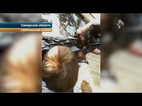 Ребенок провалился в яму с битумом в Самарской области 