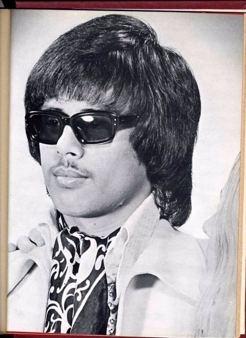 70е мужская причёска мода