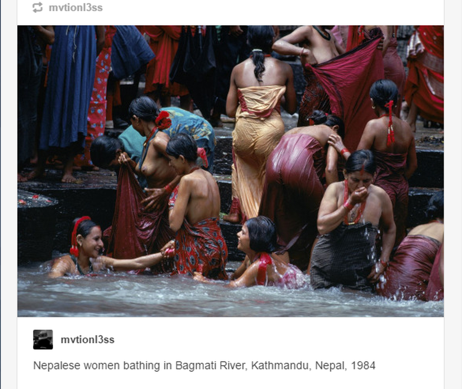 Ganga bath nude