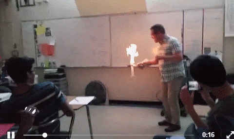 Крутой учитель химии! 