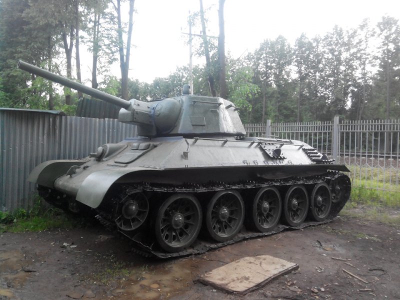 Восстановление танка Т-34 своими руками