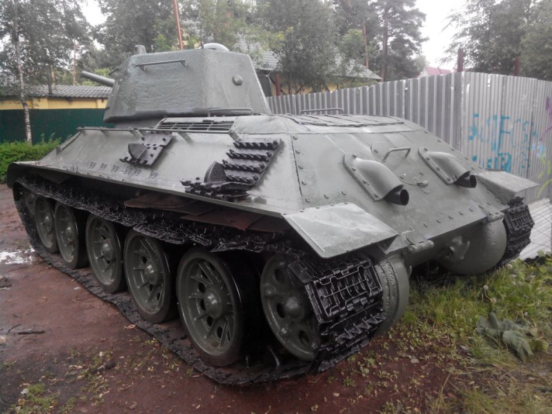 Восстановление танка Т-34 своими руками