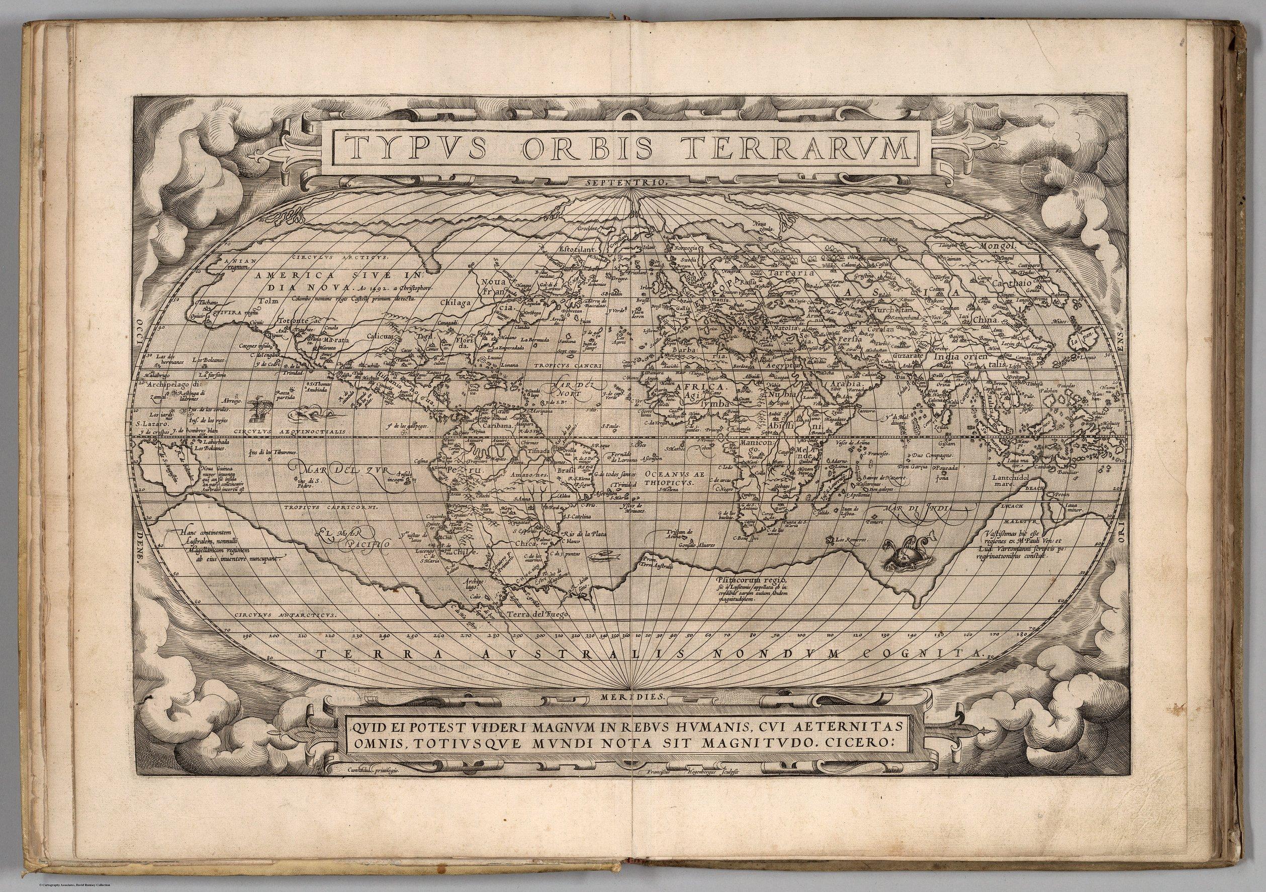 Карта мира (1570 г.) 