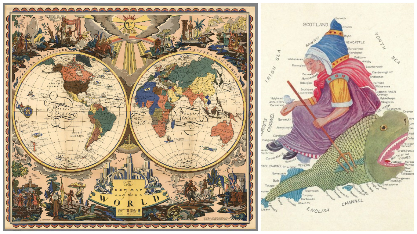 Коллекция исторических карт Дэвида Рамзи онлайн: невозможно оторваться