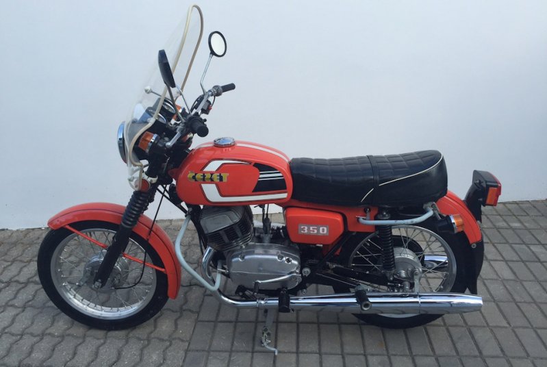 Мотоцикл CZ-350 1986 года с пробегом 1316 километров