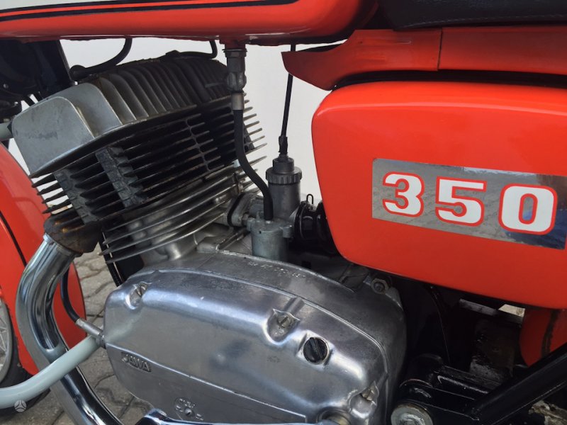 Мотоцикл CZ-350 1986 года с пробегом 1316 километров