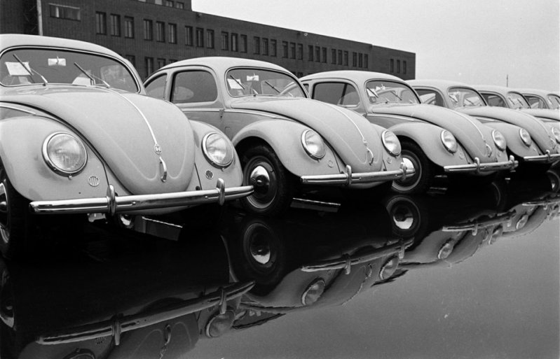 Завод Volkswagen в 1951 году