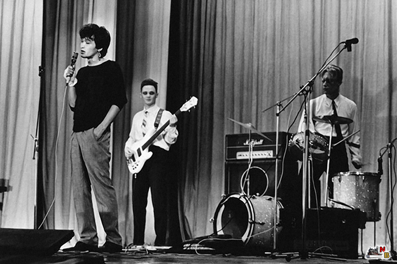 1984 год. Выступление в Ленинградском рок-клубе.
