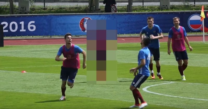 Видео с тренировки российской сборной случайно попало в сеть!