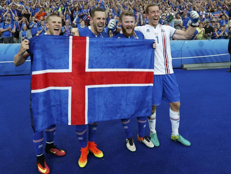 Реакция исландского комментатора на первый в истории выход сборной в плей-офф Чемпионата Европы по футболу