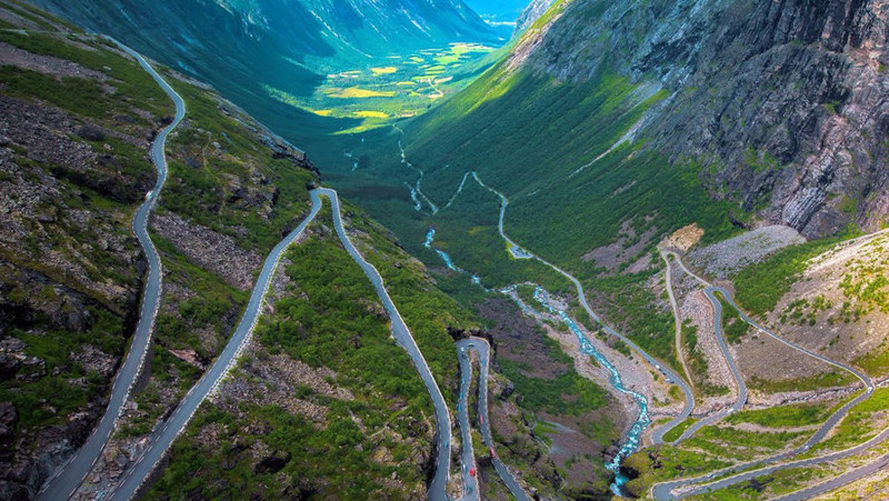 Trollstigen Road, Норвегия