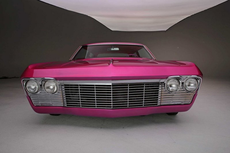 Уникальное и яркое купе-универсал на базе Chevrolet Impala 1965 года