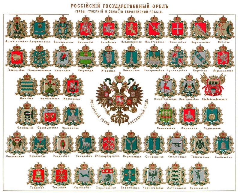 Загадки гербов русских городов