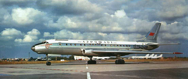 Катастрофа Ту-104 под Красноярском. Суббота 30.06.1962