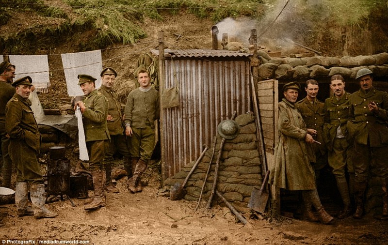 100-летие битвы на Сомме: фото безмятежных солдат перед самым кровавым событием в британской истории