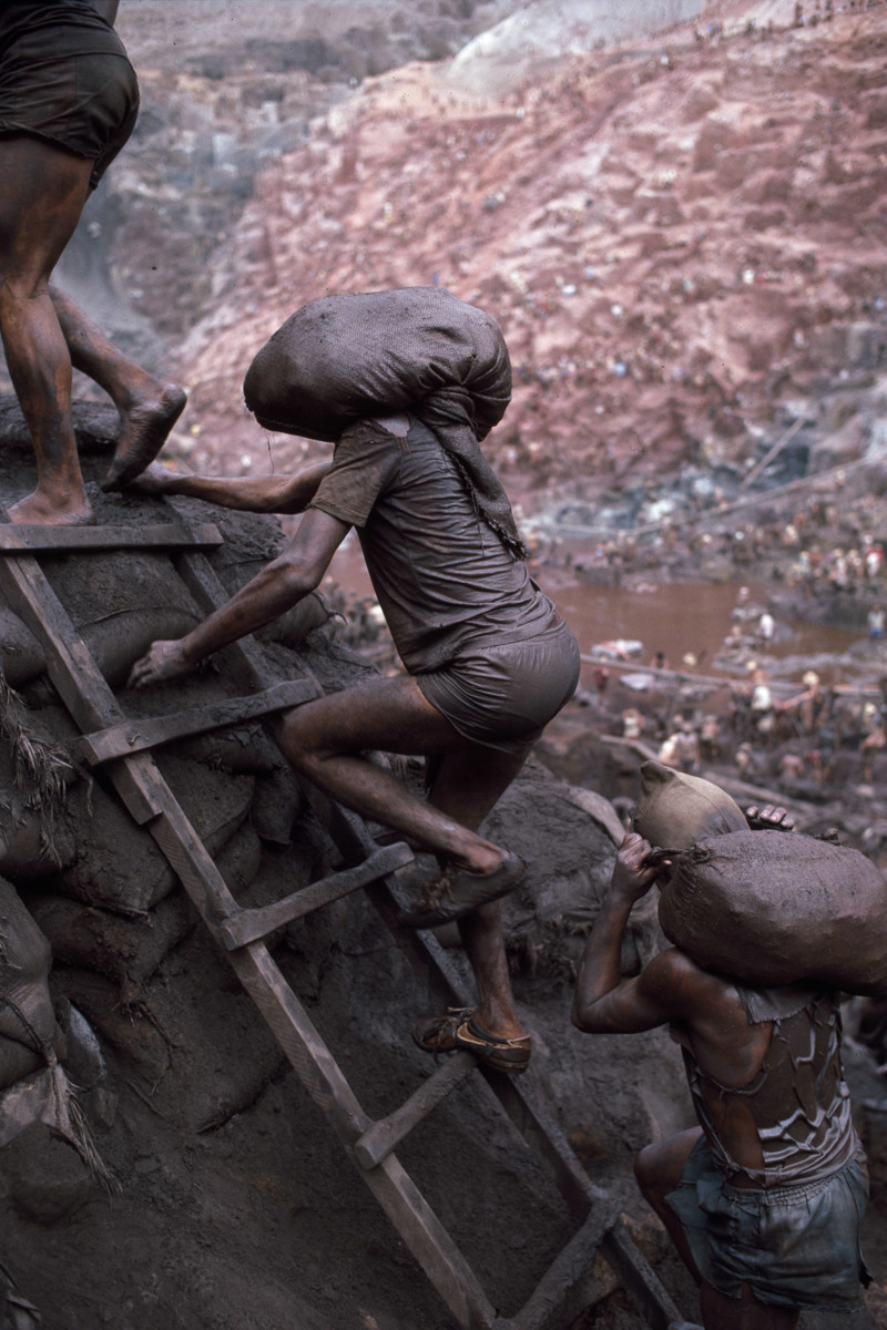 1980-1986: Золотая лихорадка на золотом руднике Серра Пелада, Бразилия