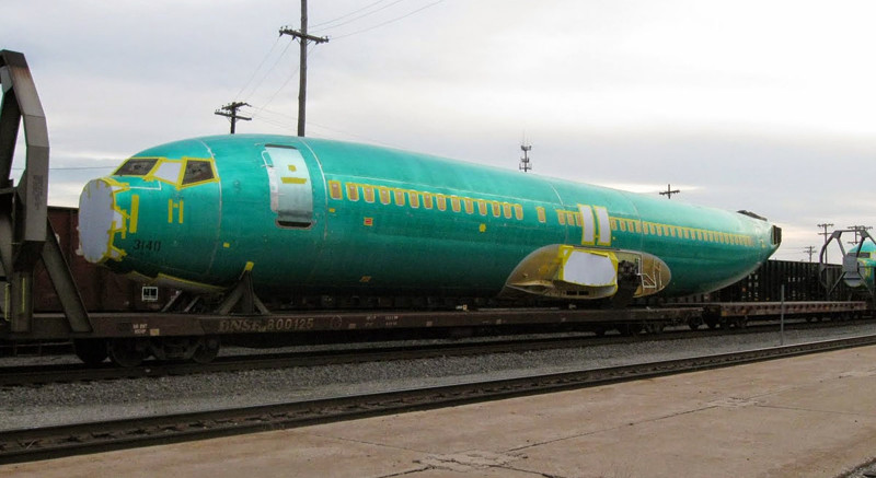 "Авиационное" крушение поезда в Монтане