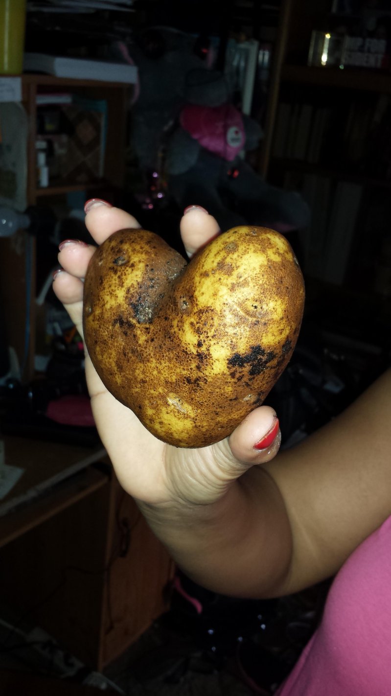 Картофельное сердце 