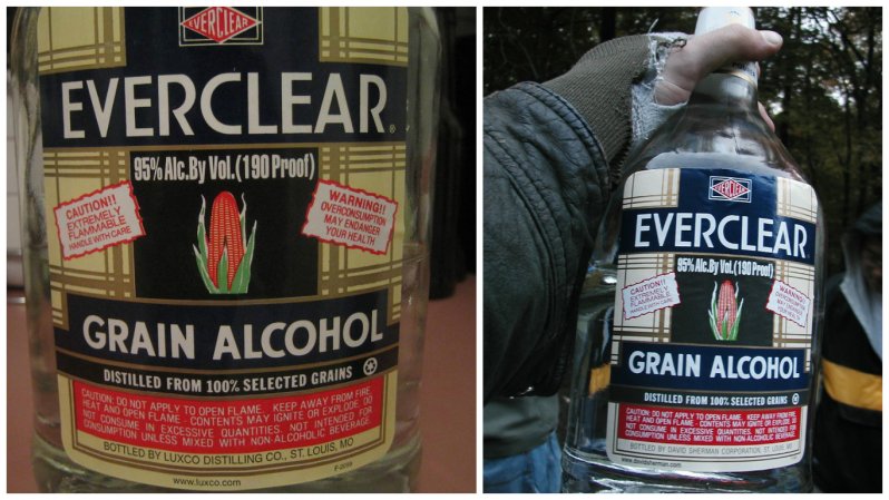 Алкогольный напиток 40. Самый крепкий алкоголь Everclear. Самый крепкий алкогольный напиток в мире.