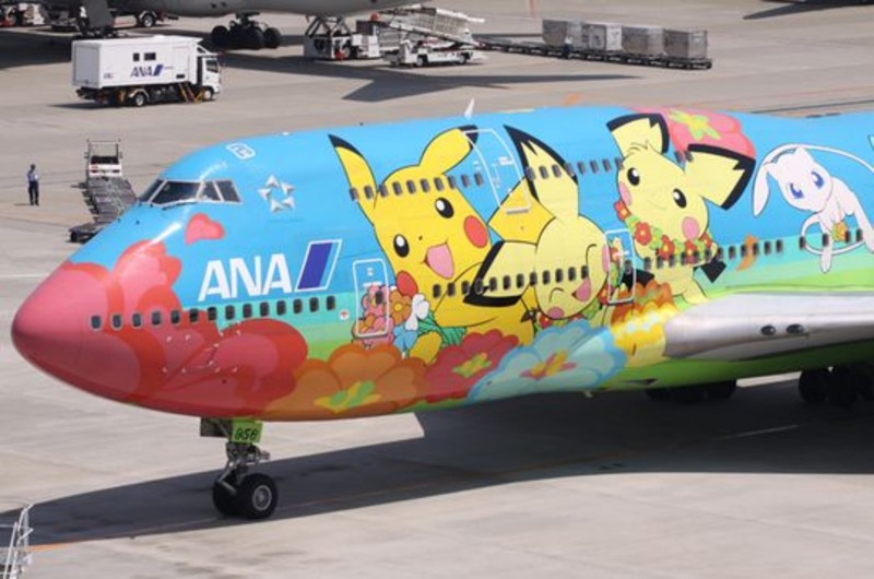 Японский перевозчик All Nippon Airways или просто ANA, конечно, в своих мотивах.