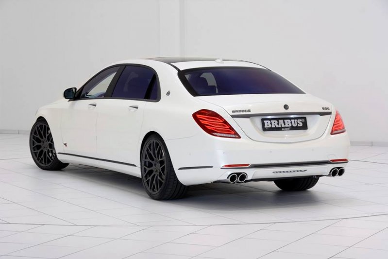 Brabus Maybach Rocket 900 с голубым салоном