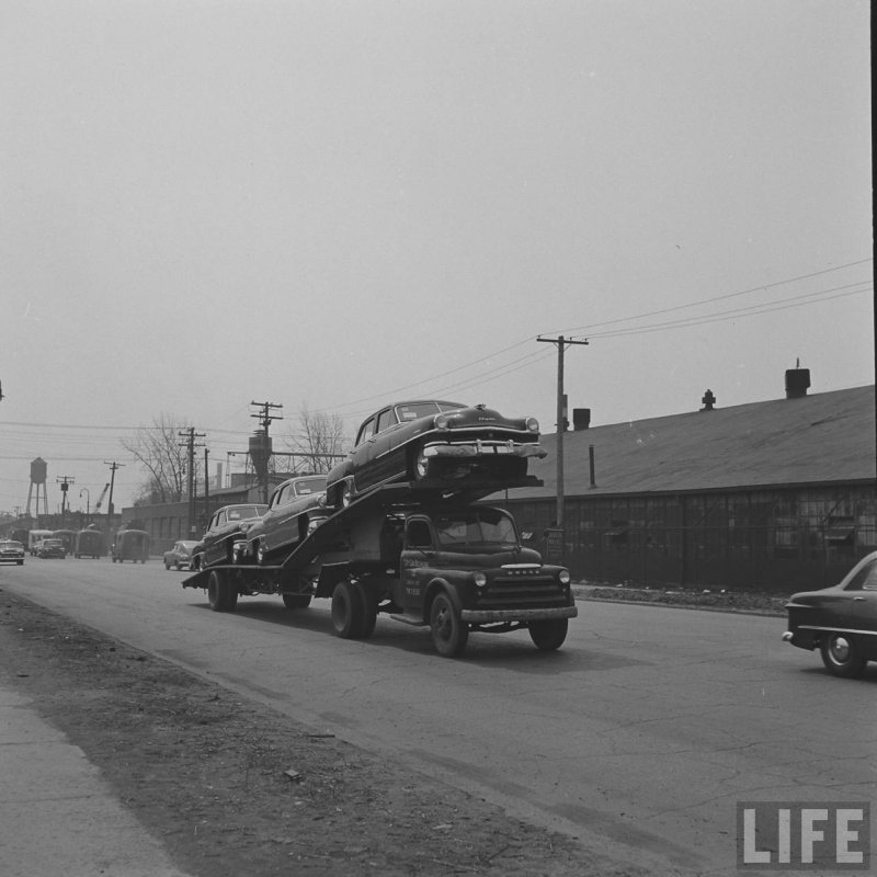 Детройт. Как рождались машины в 1951 году