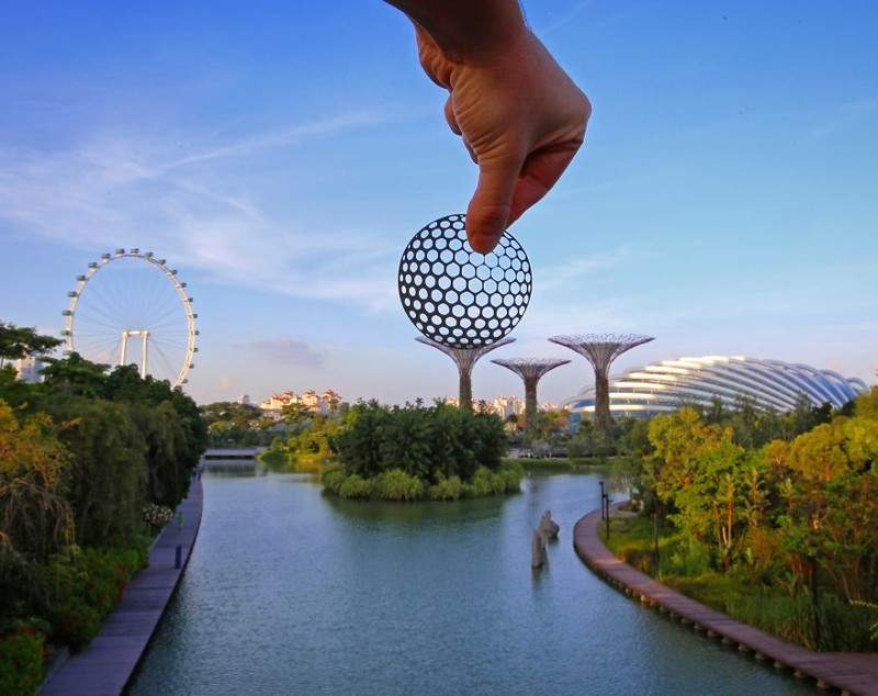 5. Мячик для гольфа, Сингапур 