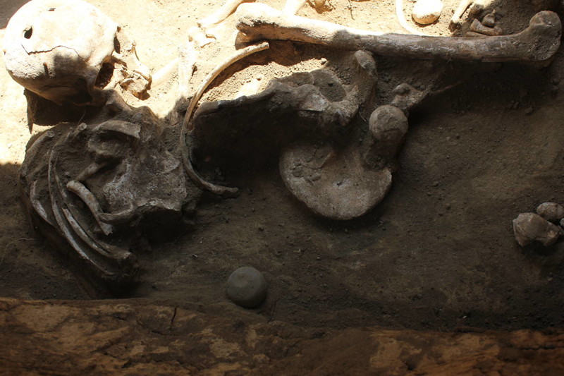 Погребённого воина жившего 4000 лет назад обнаружили в Приднестровье