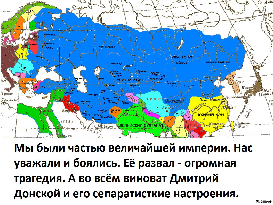 Татарская степь карта