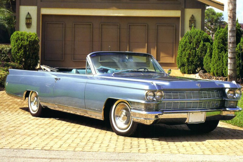 После 1963 года дизайн Cadillac Eldorado подвергся серьезным изменениям. Кабриолет лишился громоздких «плавников», а также остался без «юбок», закрывавших задние колеса.