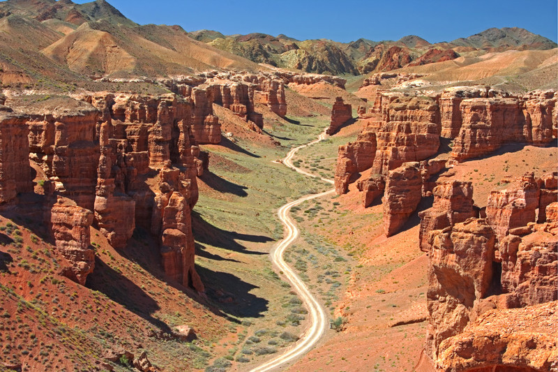 Чарынский каньон - одно из самых впечатляющих мест Казахстана