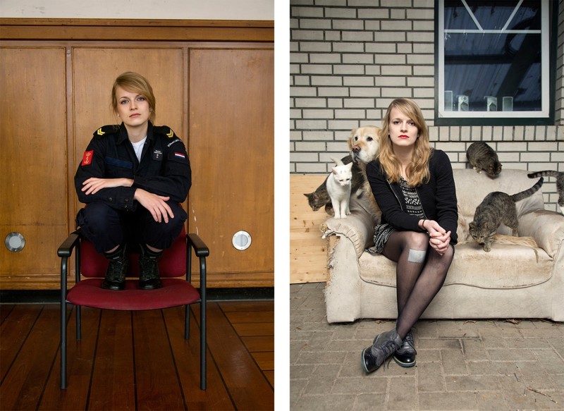Что скрывается под формой: девушки из ВМФ Нидерландов в обмундировании и без него