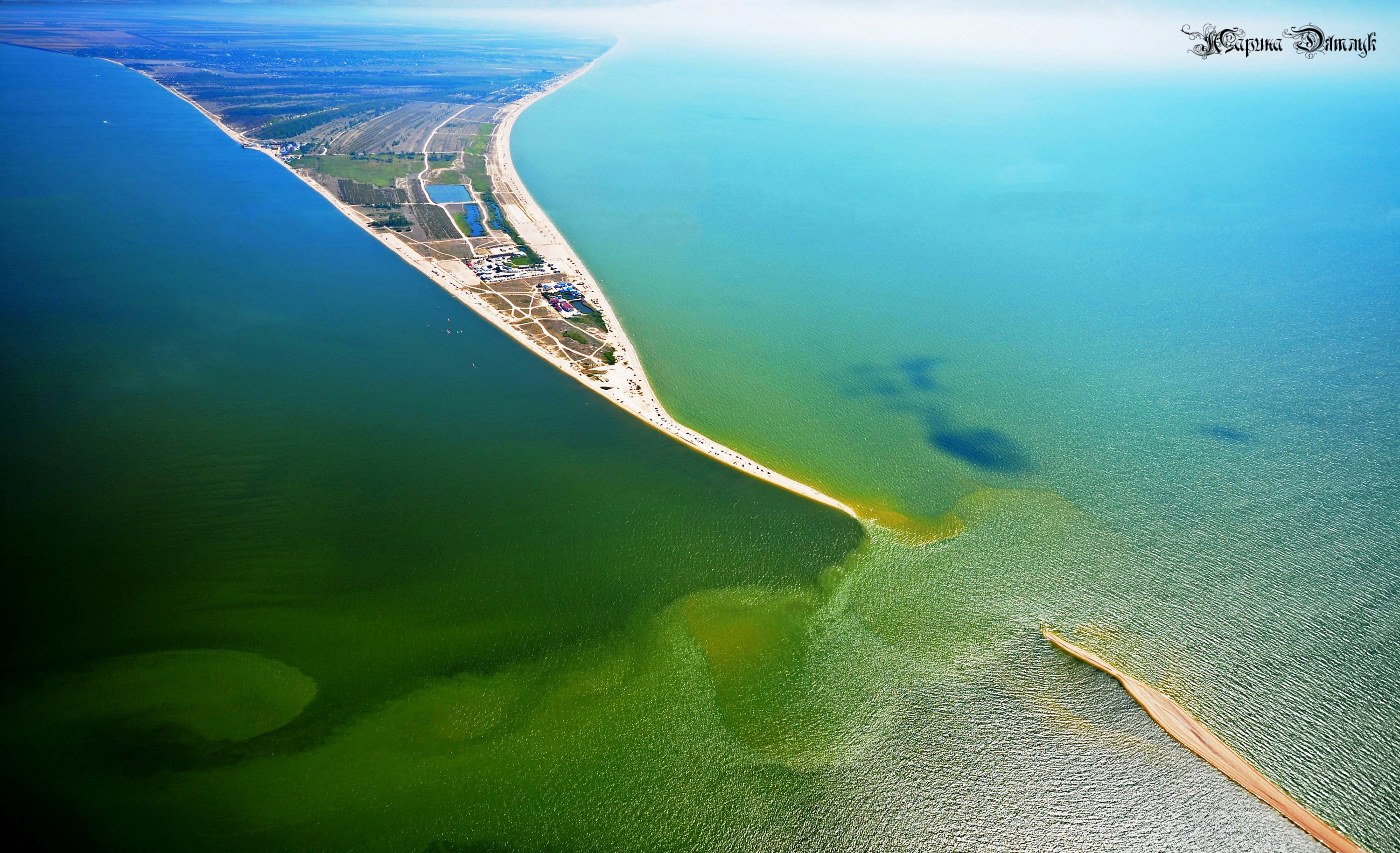 Где чище море в краснодарском крае 2024. Коса долгая станица Должанская. Долгая коса Ейск. Азовское море Ейская коса.