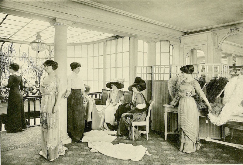 Как выглядела парижская индустрия моды 100 лет назад