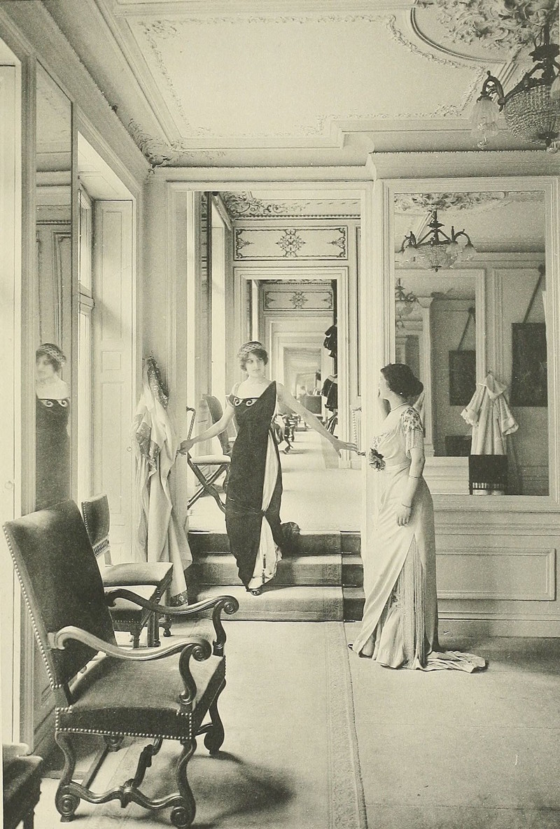 Как выглядела парижская индустрия моды 100 лет назад