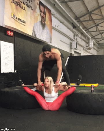 Когда под рукой не оказалось спортивного инвентаря