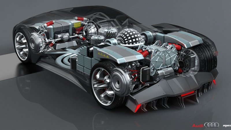 Концепт Audi на ядерном топливе от российского дизайнера