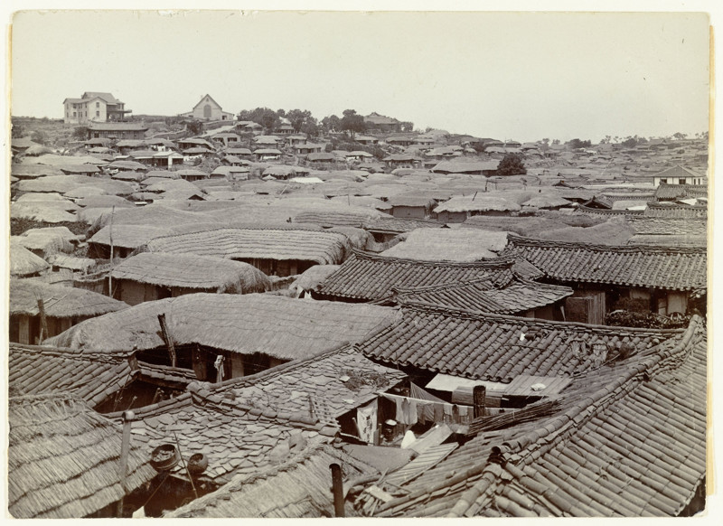 Крыши Пхеньяна, 1907 год