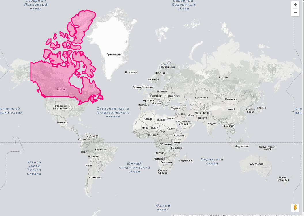 Канада размер страны. Канада на карте России. Реальные Размеры стран на карте.